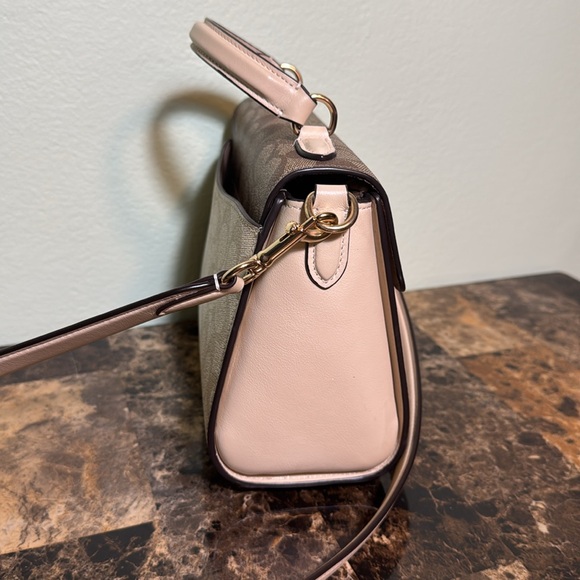 Coach Morgan Signature Canvas Messenger Crossbody Bag - Picture 9 of 16